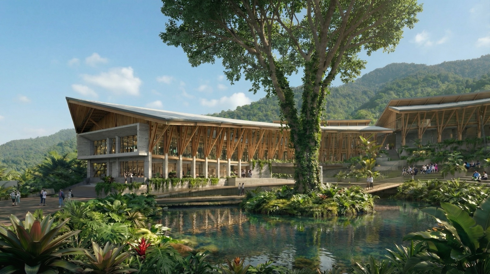 United World College — Campus educativo — San Isidro, Heredia. proyecto de construcción dirigido por ICC en Costa Rica